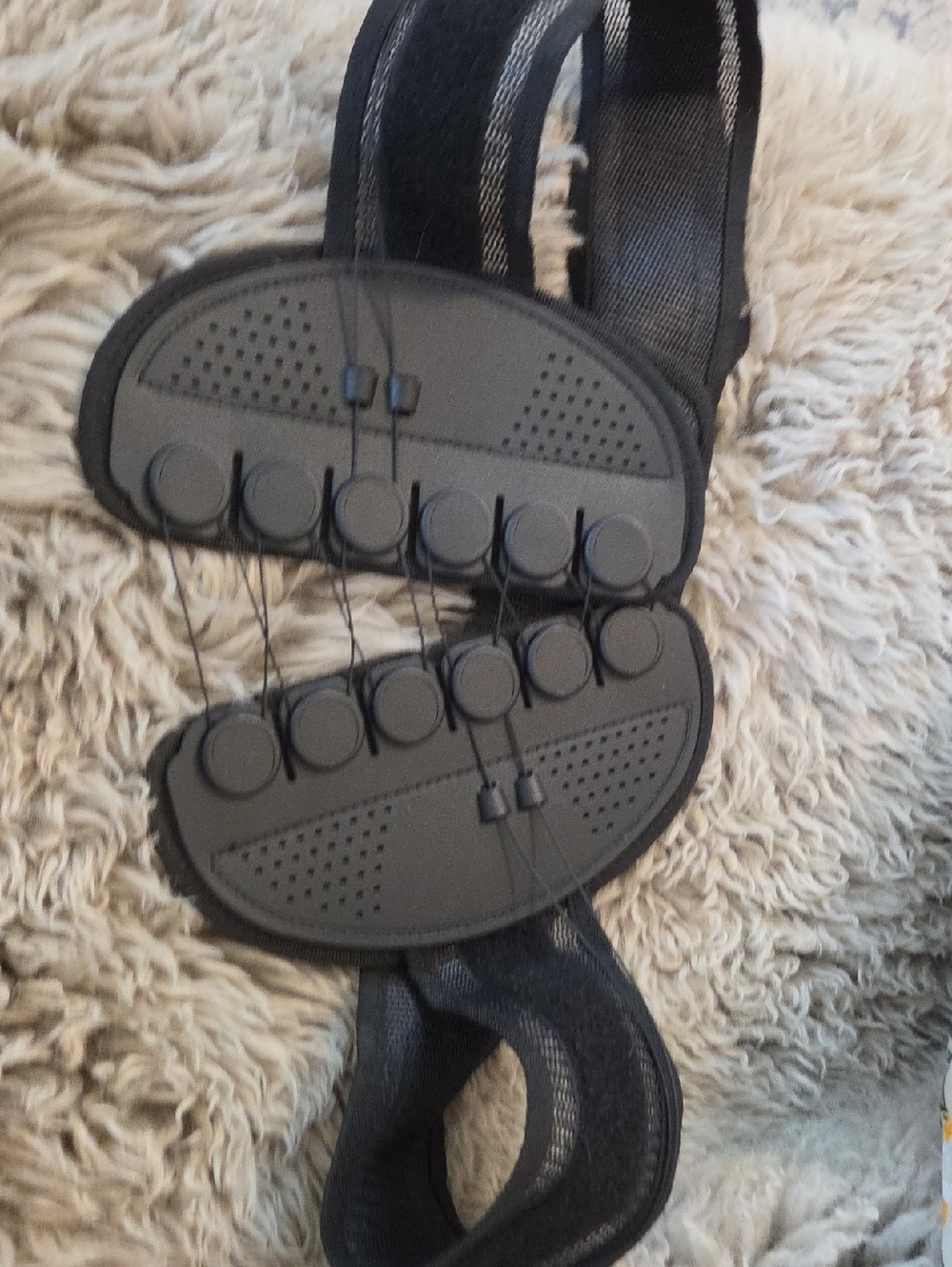 Adjustable Black Elastic Back Support Belt